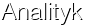 Analityk