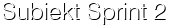 Subiekt Sprint 2